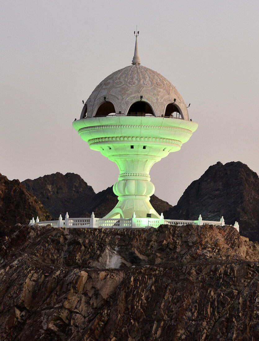 At the Corniche from Mutrah to Muscat, Oman