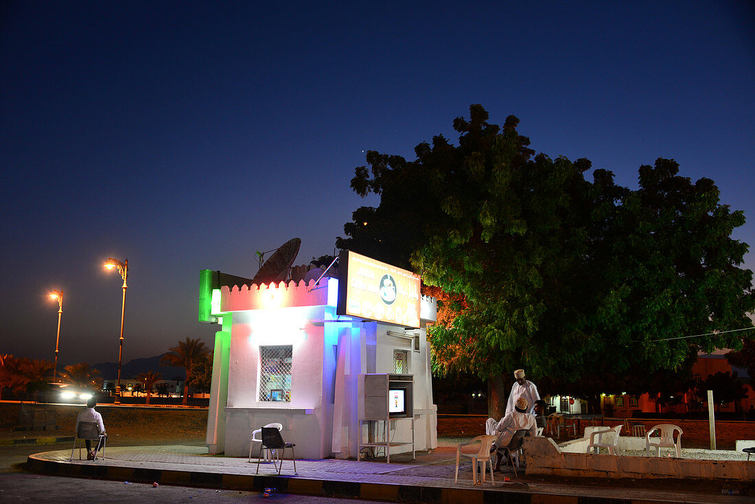 Kiosk in Sur am Golf von Oman, Oman
