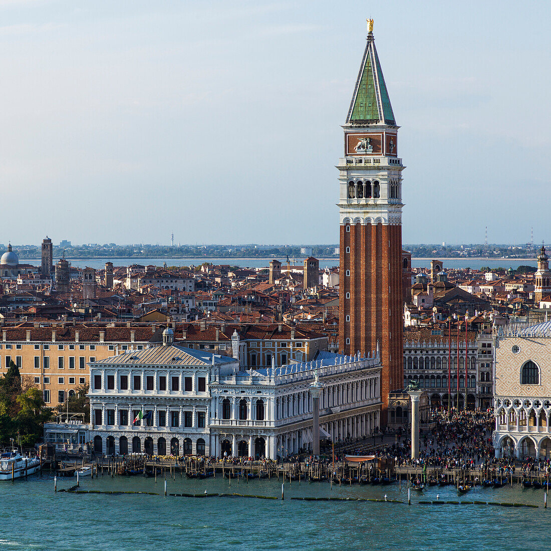 Piazza San Marco with Campanile, Venice, Italy