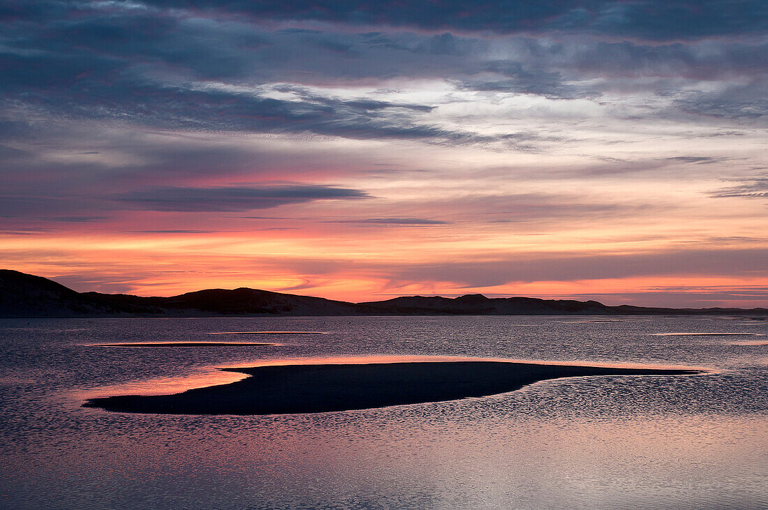 Sunrise over the ocean, Sable Island, Nova Scotia, Canada