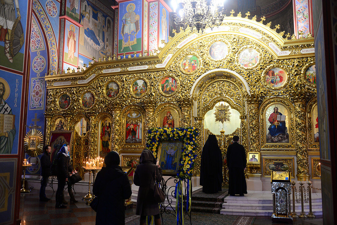 im Michaelskloster, Kiew, Ukraine