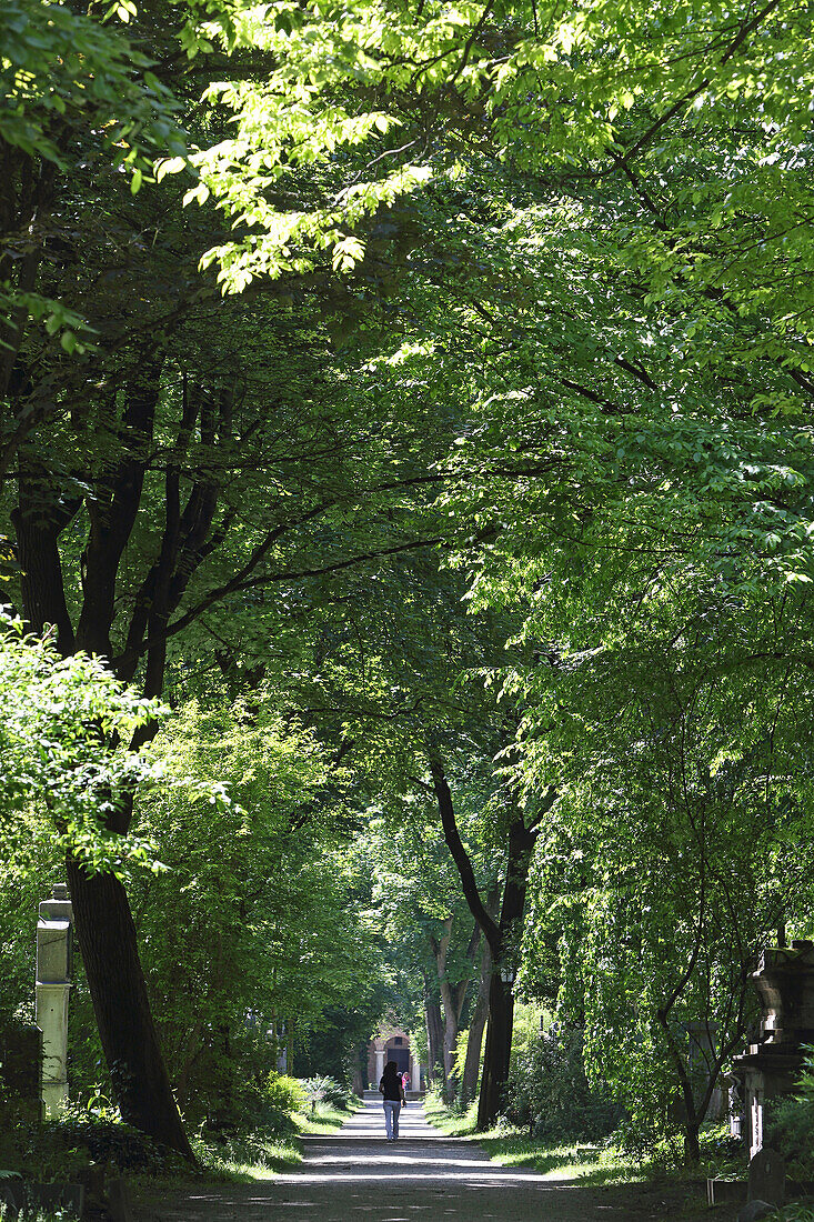 Alter Suedfriedhof cemetery, Munich, Bavaria, Germany