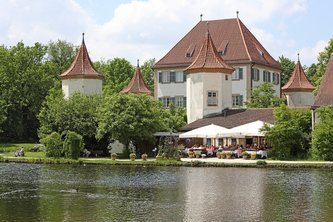 Schloss Blutenburg, Obermenzing, München, Bayern, Deutschland