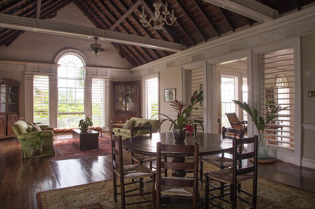 Interior of Good Hope Estate near Falmouth, Saint James, Jamaica