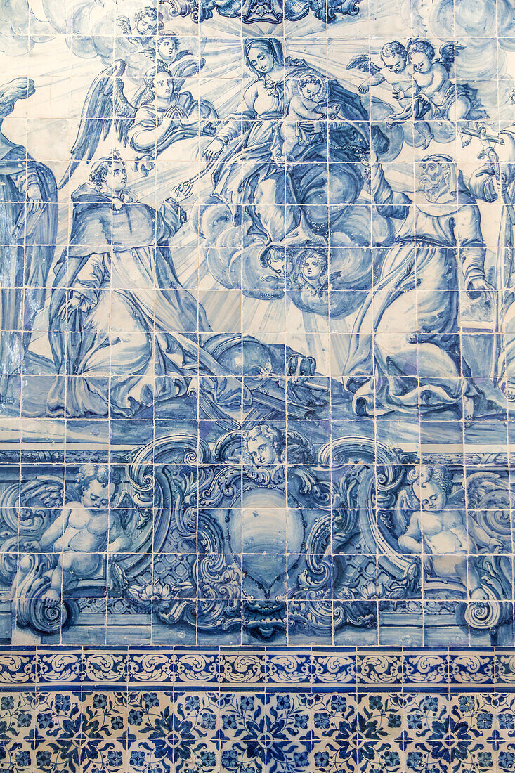Museu Nacional do Azulejo, Kachelmuseum, portugiesische Keramikfliesen, Wandfliese Lissabon, Portugal