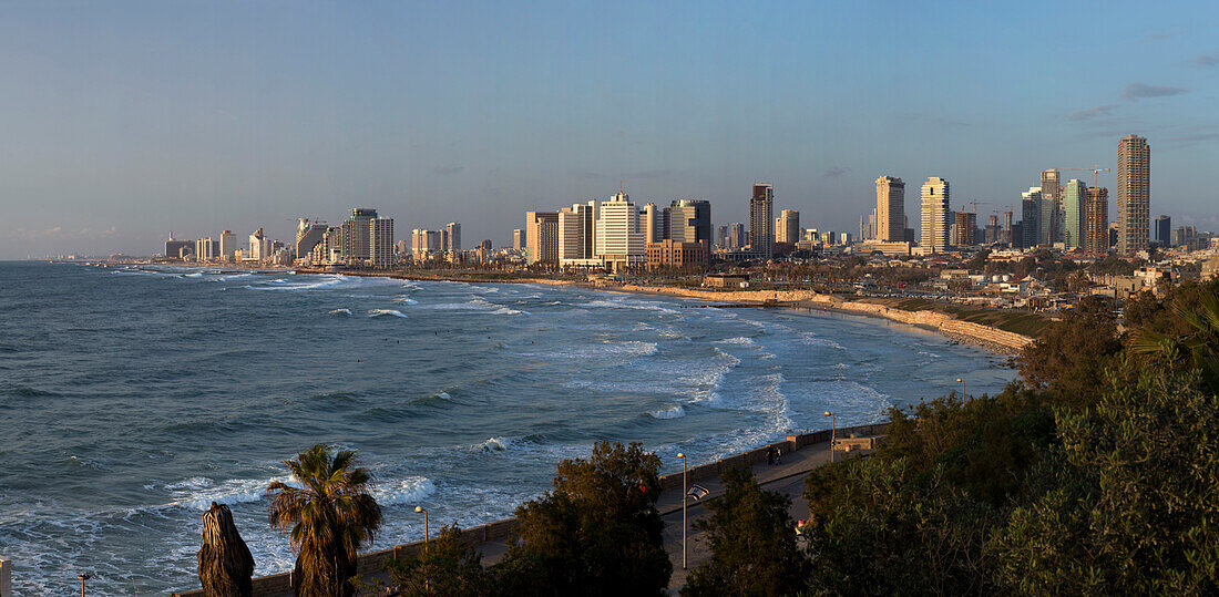 Tel-Aviv gesehen von Jaffa, Israel