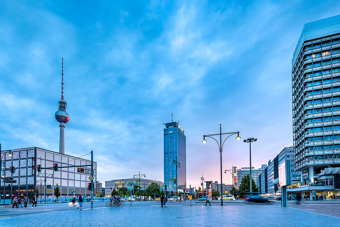 Alexanderplatz and TV Tower, Berlin, Germany