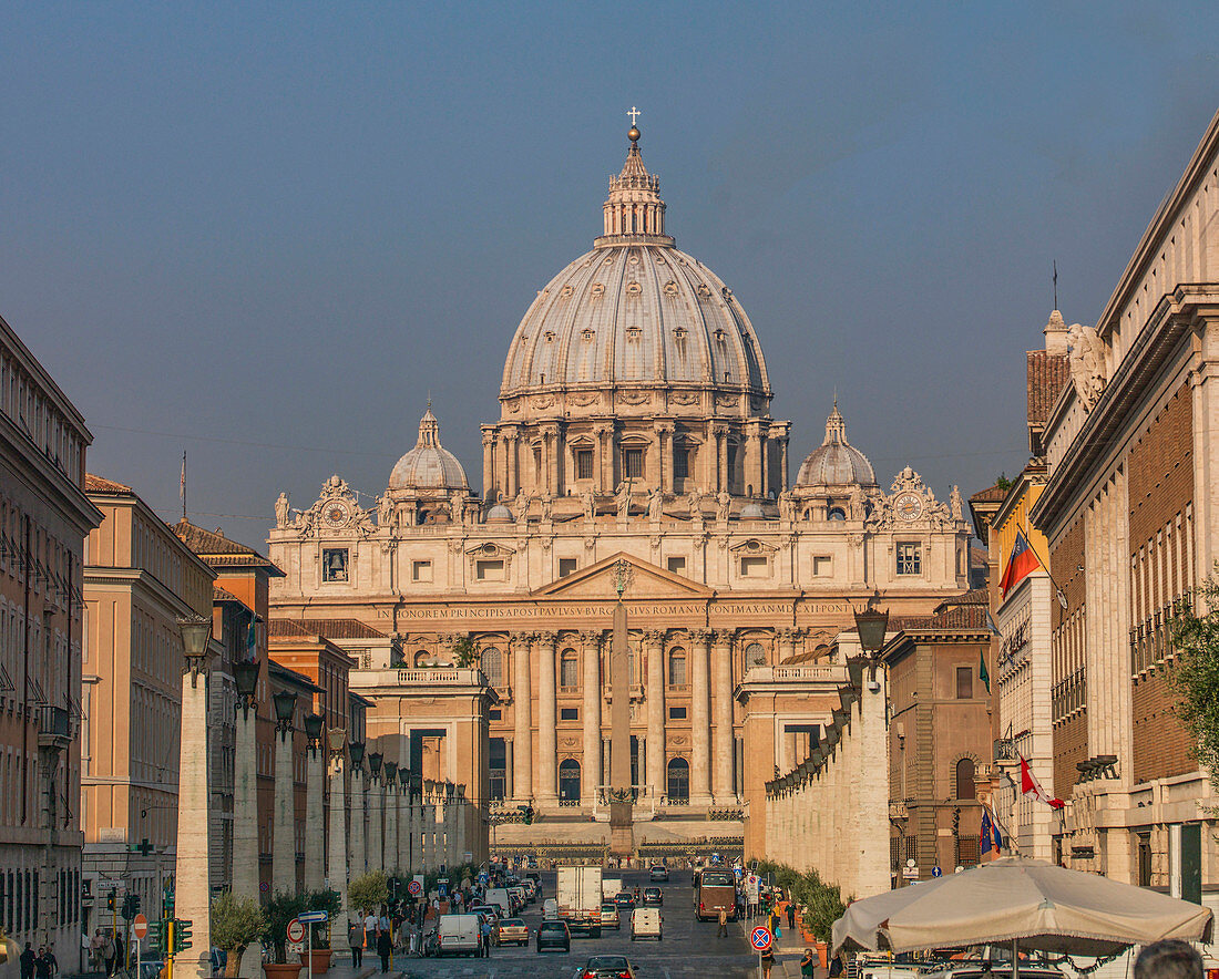 Saint Peter Basilica at the Vatican, Rome, Lazio, Italy