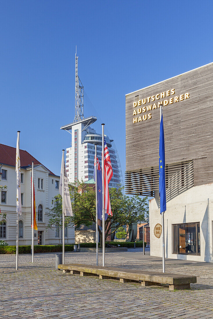 German Emigration Center in the new port of Bremerhaven, Hanseatic City Bremen, North Sea coast, Northern Germany, Germany, Europe