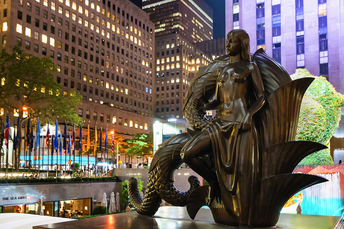 Rockerfeller Centre, New York City, United States of America, North America