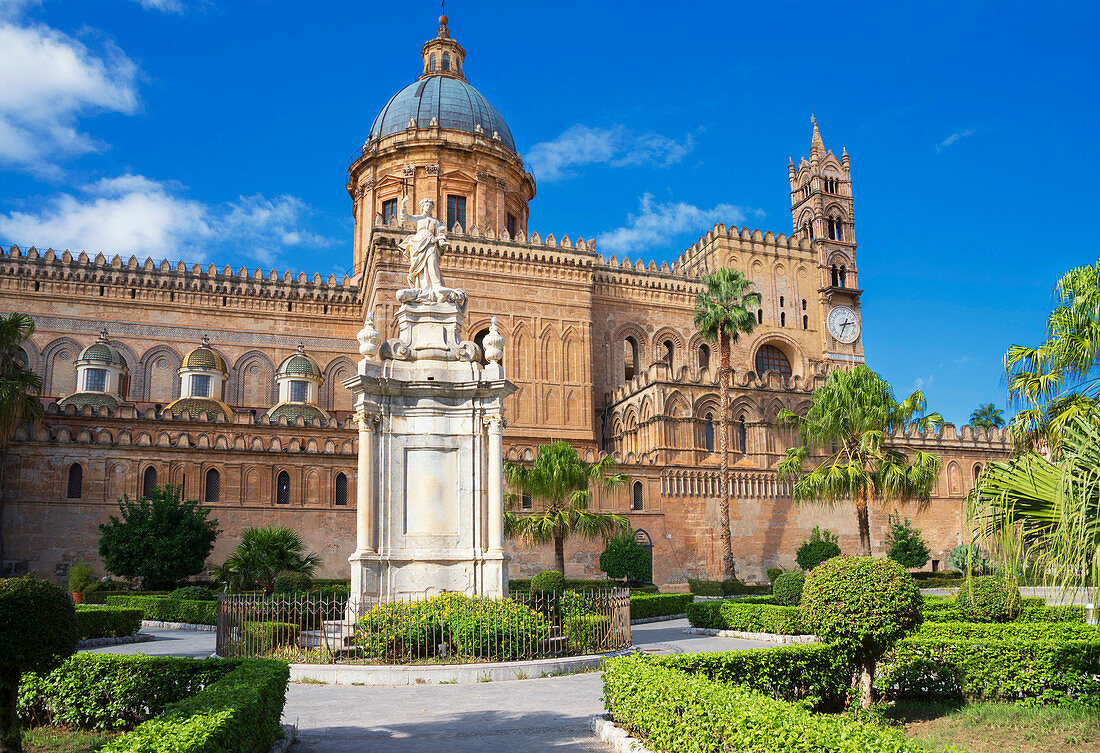 Palermo Cathedral, Palermo, Sicily, Italy, Europe