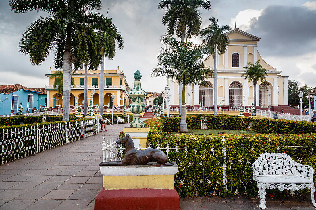 Plaza Mayor, Trinidad, UNESCO World Heritage Site, Sancti Spiritus Province, Cuba, West Indies, Caribbean, Central America
