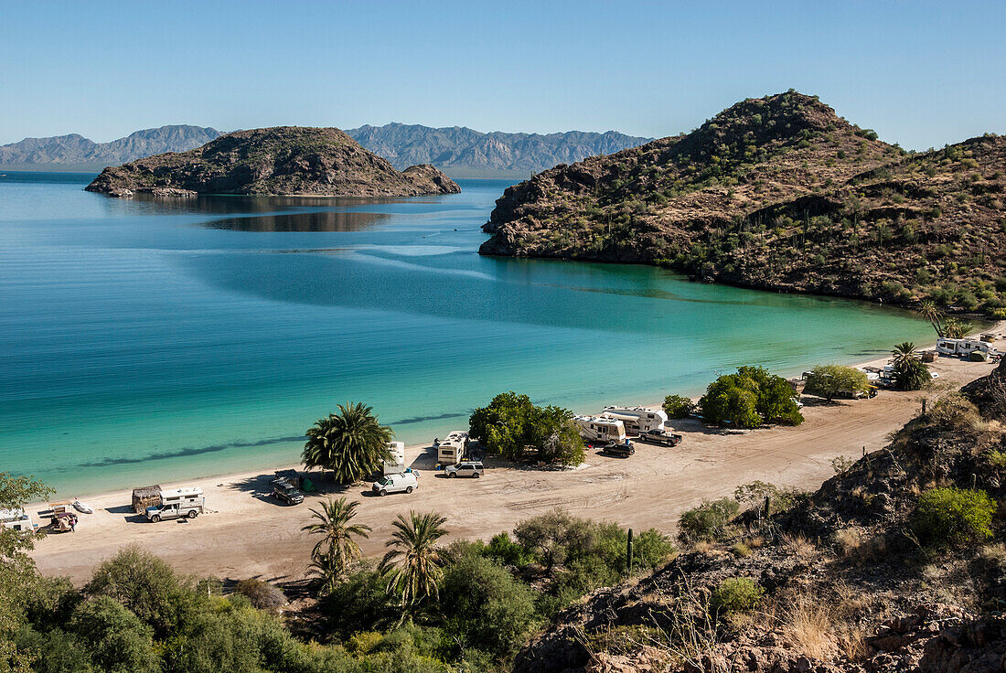 Bay near Loreto, into Sea of Cortez, Baja California, Mexico, North America