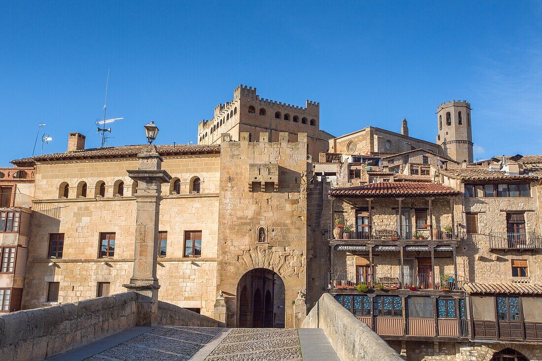 Spanien, Provinz Teruel, Stadt Valderobres ,.