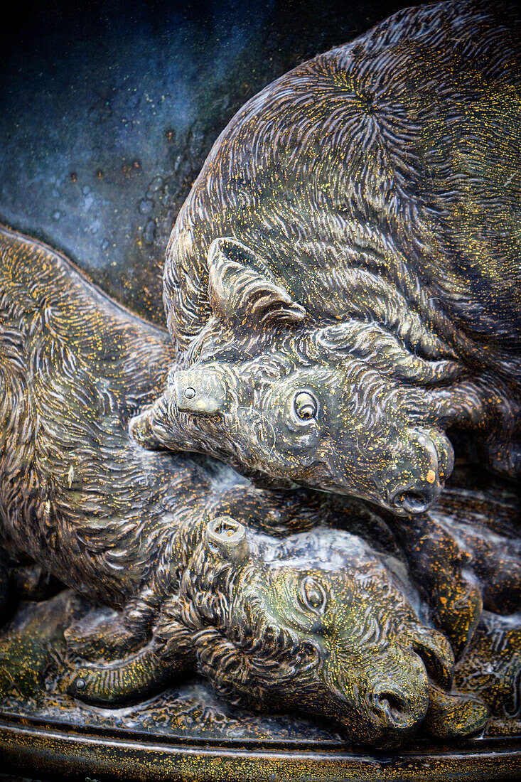 Bronze. Dolmabahçe Palace. Istanbul. Turkey.