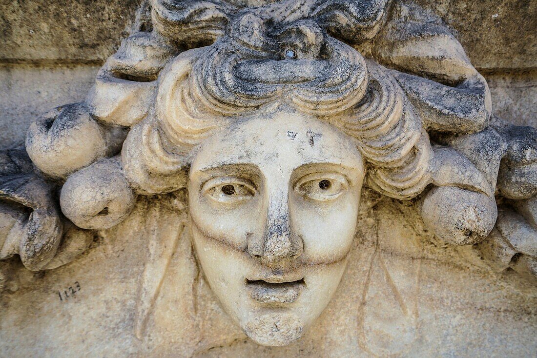 Sebasteion Figurehead. Aphrodisias. Ancient Greece. Asia Minor. Turkey