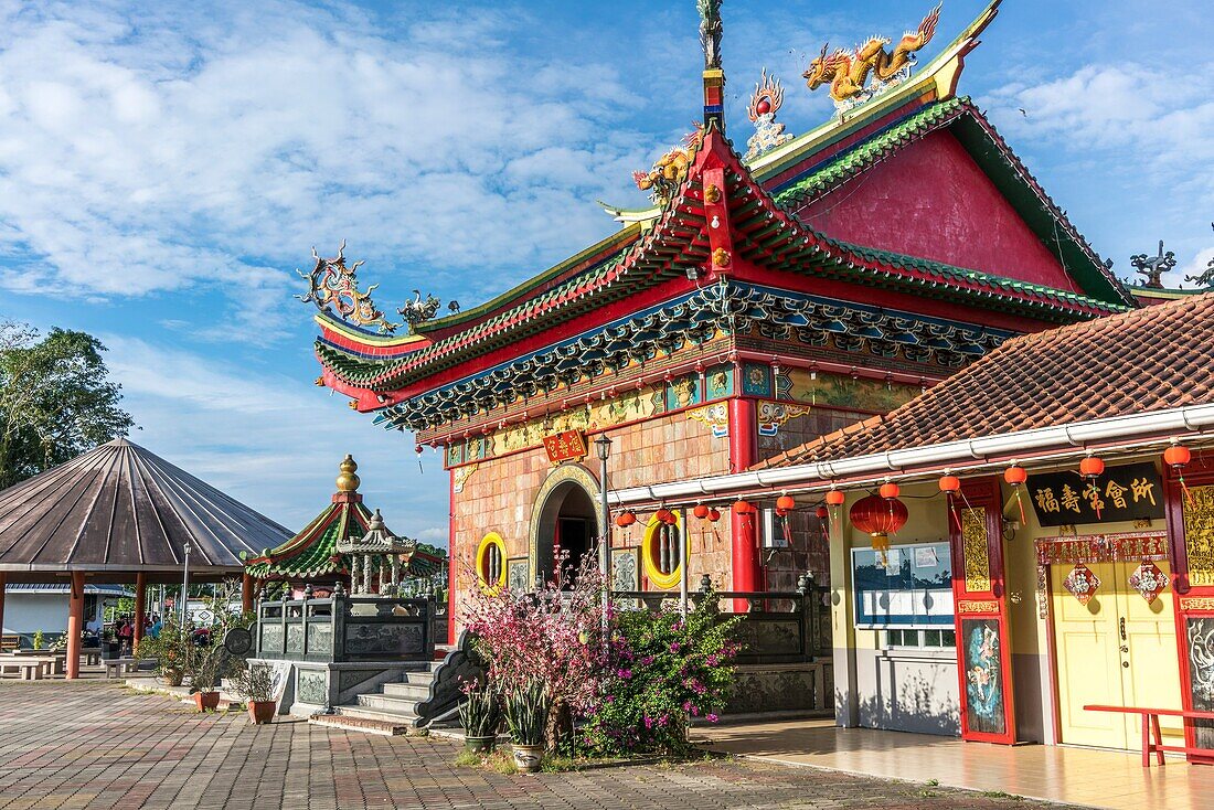 Chinese Temple, Dalat, Sarawak, Malaysia.