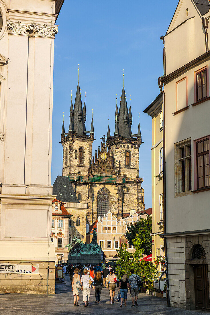 Staromestske Namesti, old City square, Prague, Czech Republic