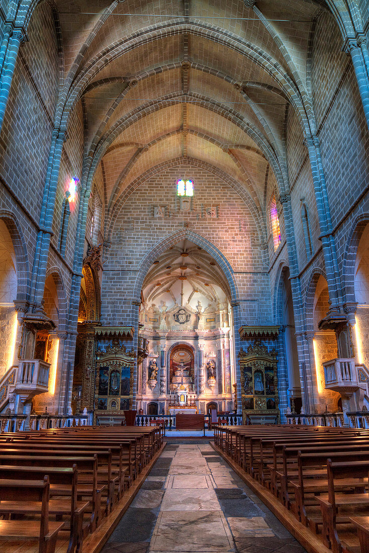 Königliche Kirche St. Franziskus, Evora, UNESCO Weltkulturerbe, Portugal, Europa