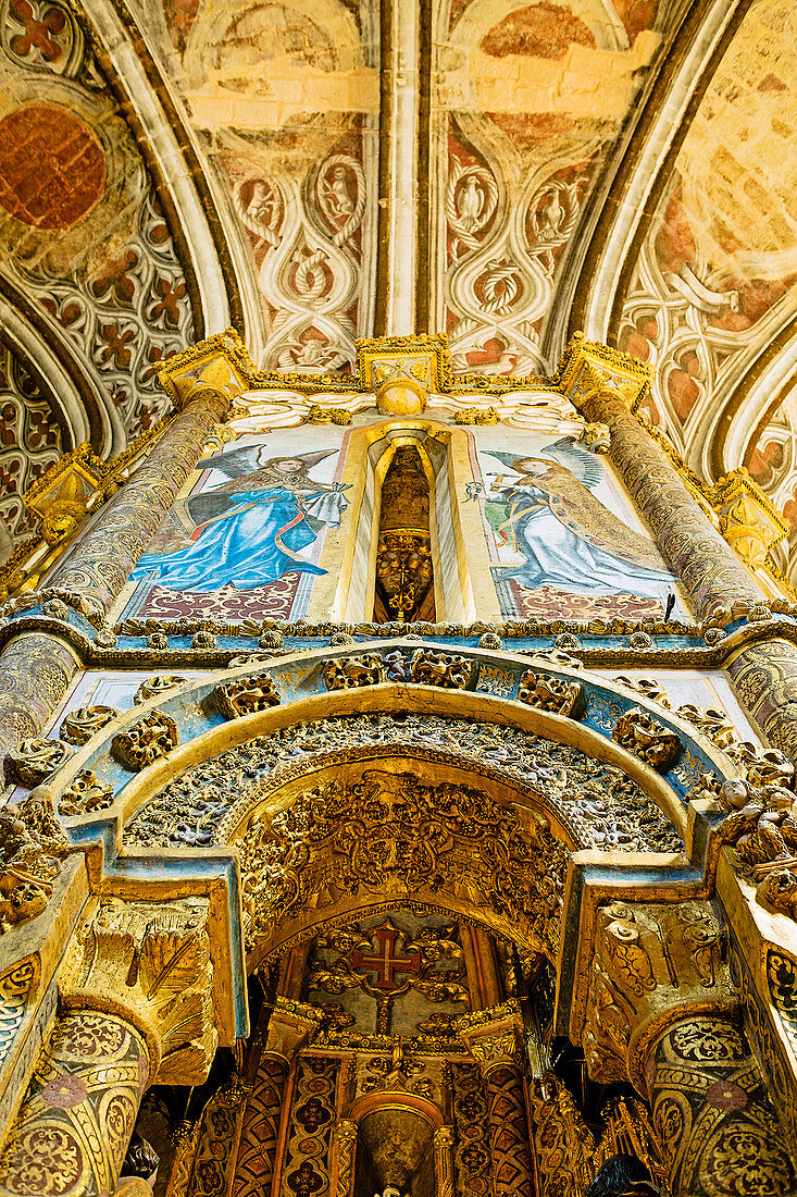 Templar Abtei, Convento de Cristo, UNESCO Weltkulturerbe, Tomar, Santarem Bezirk, Portugal, Europa