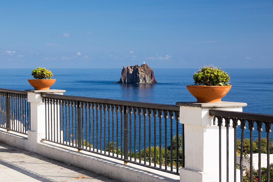 Strombolicchio off Stromboli Island, Aeolian Islands, Lipari Islands, Tyrrhenian Sea, Mediterranean Sea, Italy, Europe