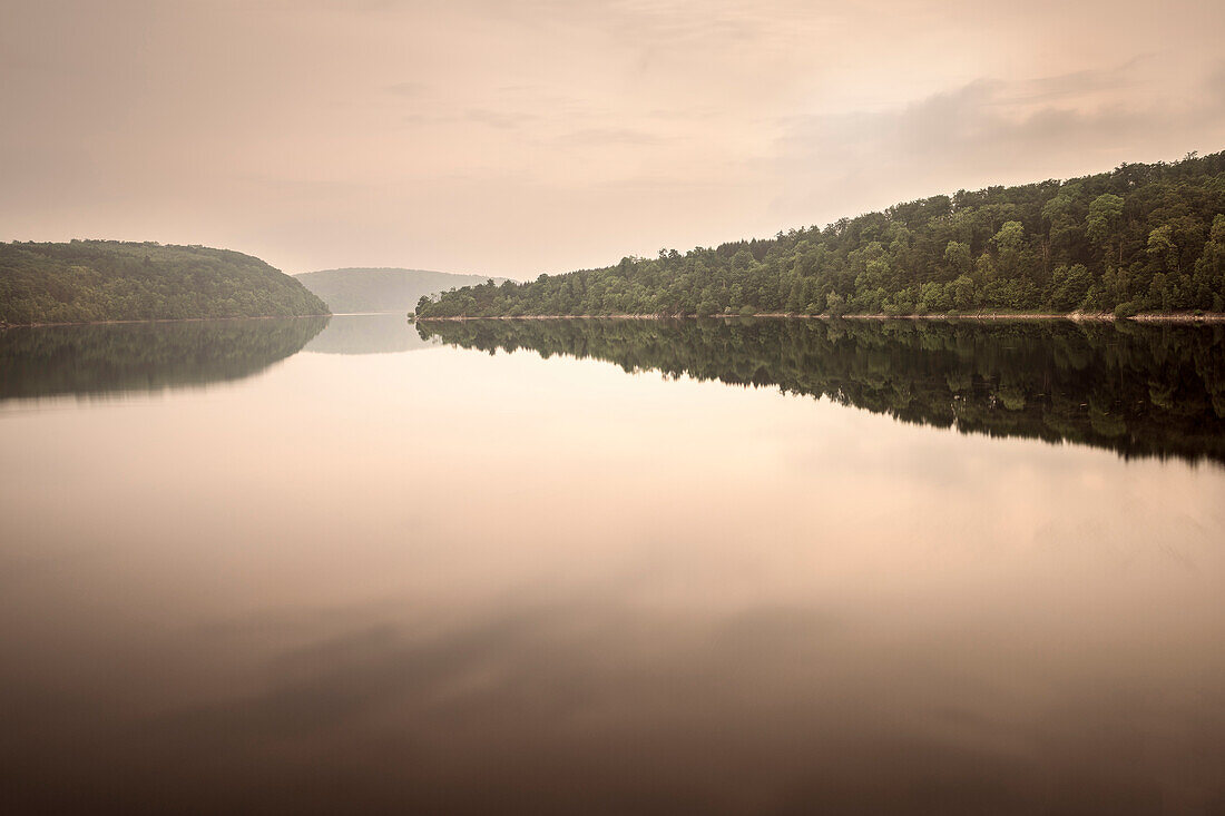 Wendefurth Reservoir, Harz National Park, Saxony-Anhalt, Germany