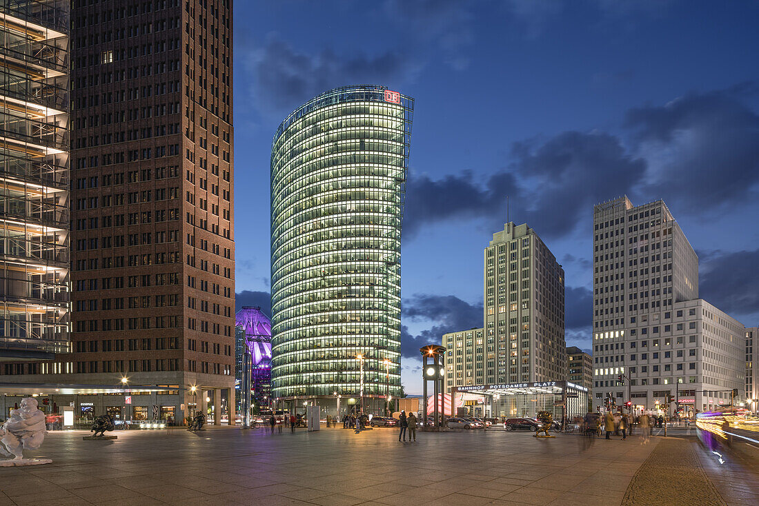 Potsdamer Platz, Berlin, KoHoff-Tower, Sony Center, DB Tower ,  Berlin Center, Germany