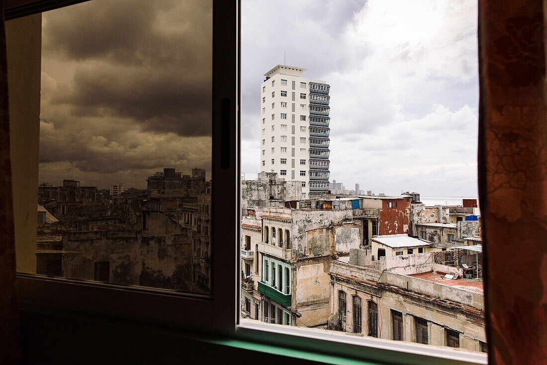 Above the rooftops of Havana, Havana Center, Cuba