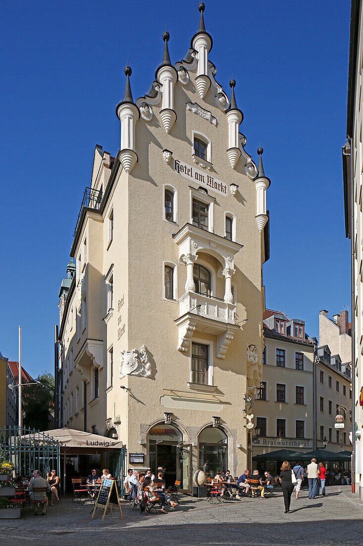 Hotel am Markt, Heilig-Geist-Strasse 6, Viktualienmarkt, Munich, Upper Bavaria, Bavaria, Germany