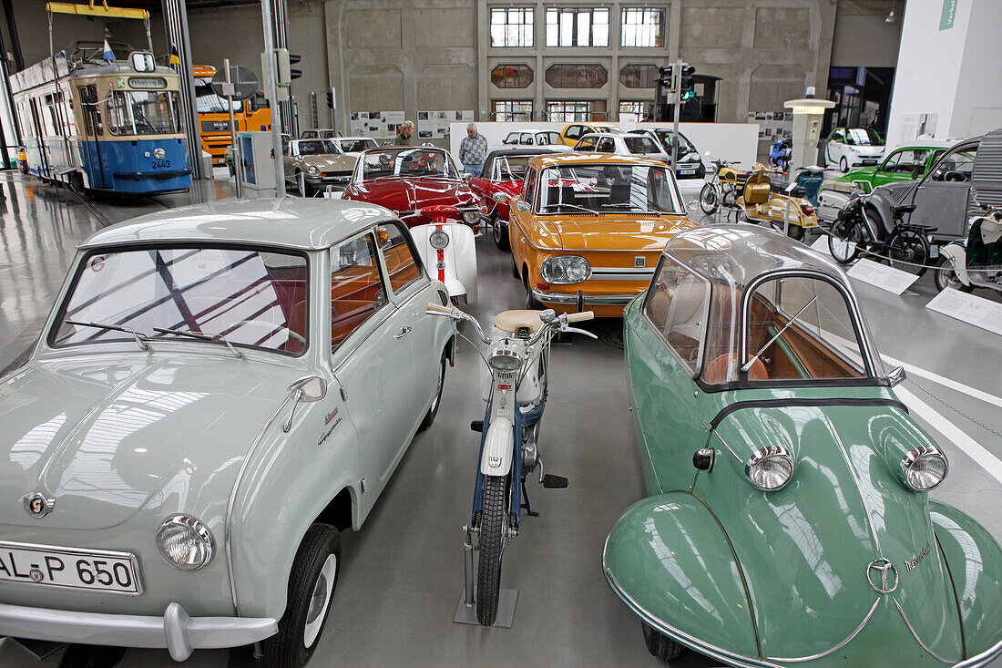 Exhibition, Verkehrsmuseum, Schwanthalerhoehe, Munich, Upper Bavaria, Bavaria, Germany