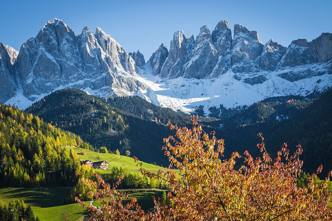 Val di Funes, Trentino Alto Adige, Italy.