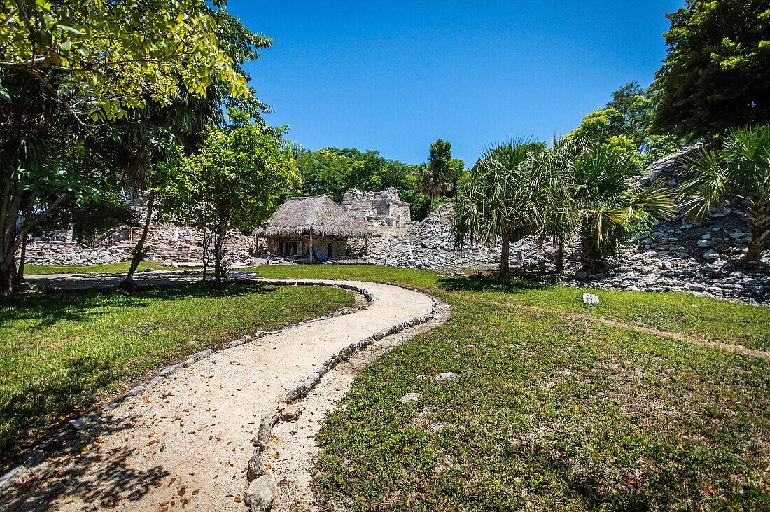 Entrance to Muyil archeological site (Quintana Roo, Mexico)