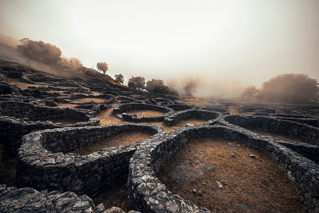 Santa Tecla celtic ruins (Pontevedra, Spain).