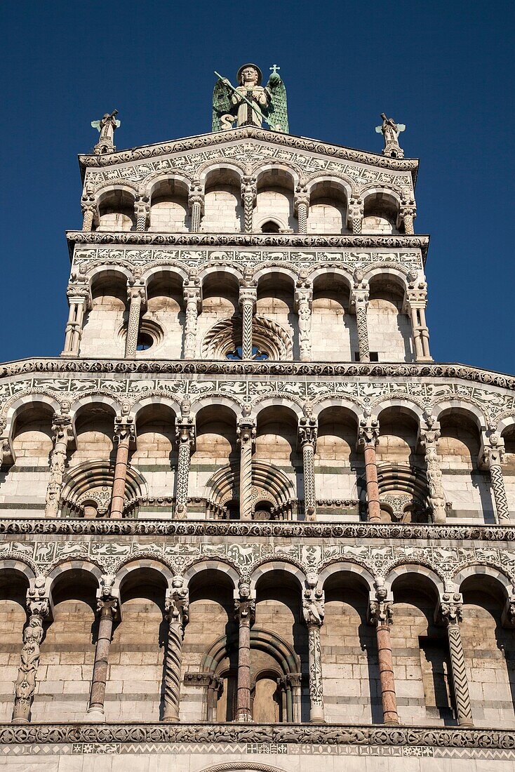 San Michele in Foro Church, Lucca, Italy.