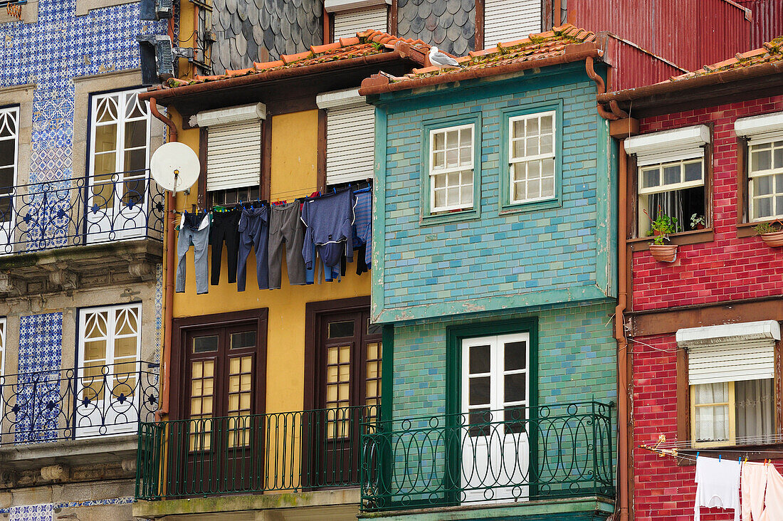Ribeira district, Porto, Portugal.