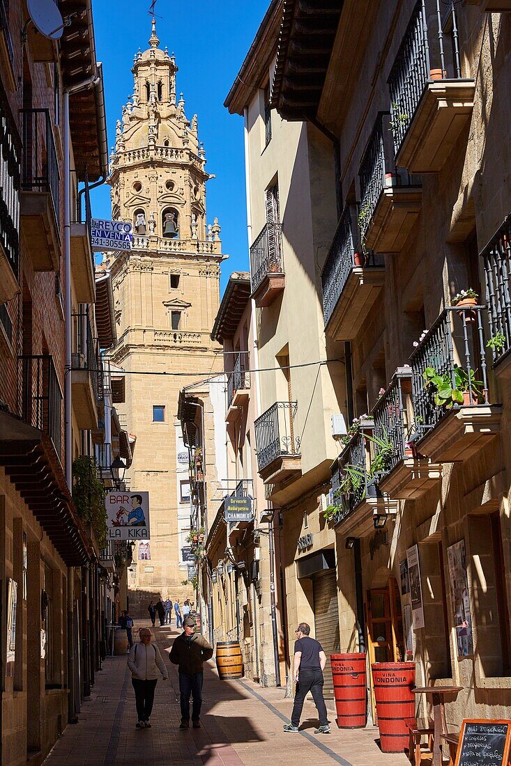 Kirche Santo Tomás Apóstol, Haro, La Rioja, Spanien, Europa.