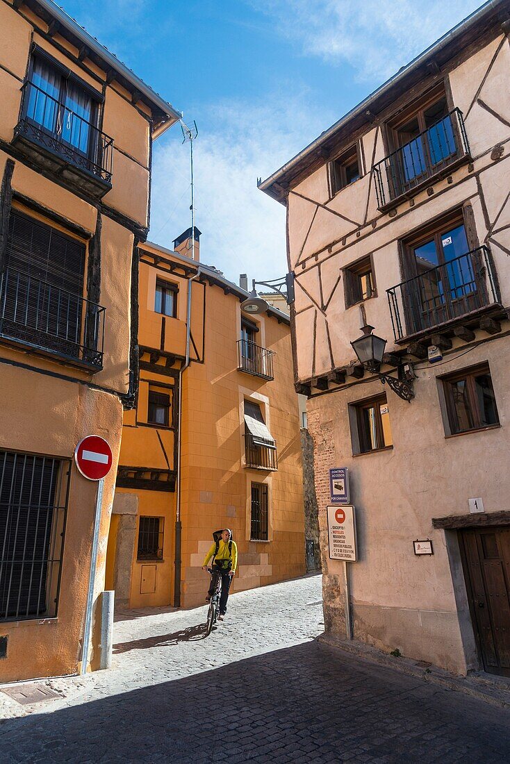 The Jewish Quarter in the city of Segovia, Spain.