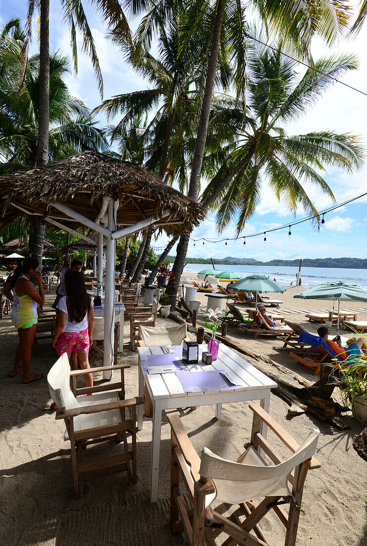 At the beach of Samara, peninsula Nicoya, Pazificcoast of Guanacaste, Costa Rica