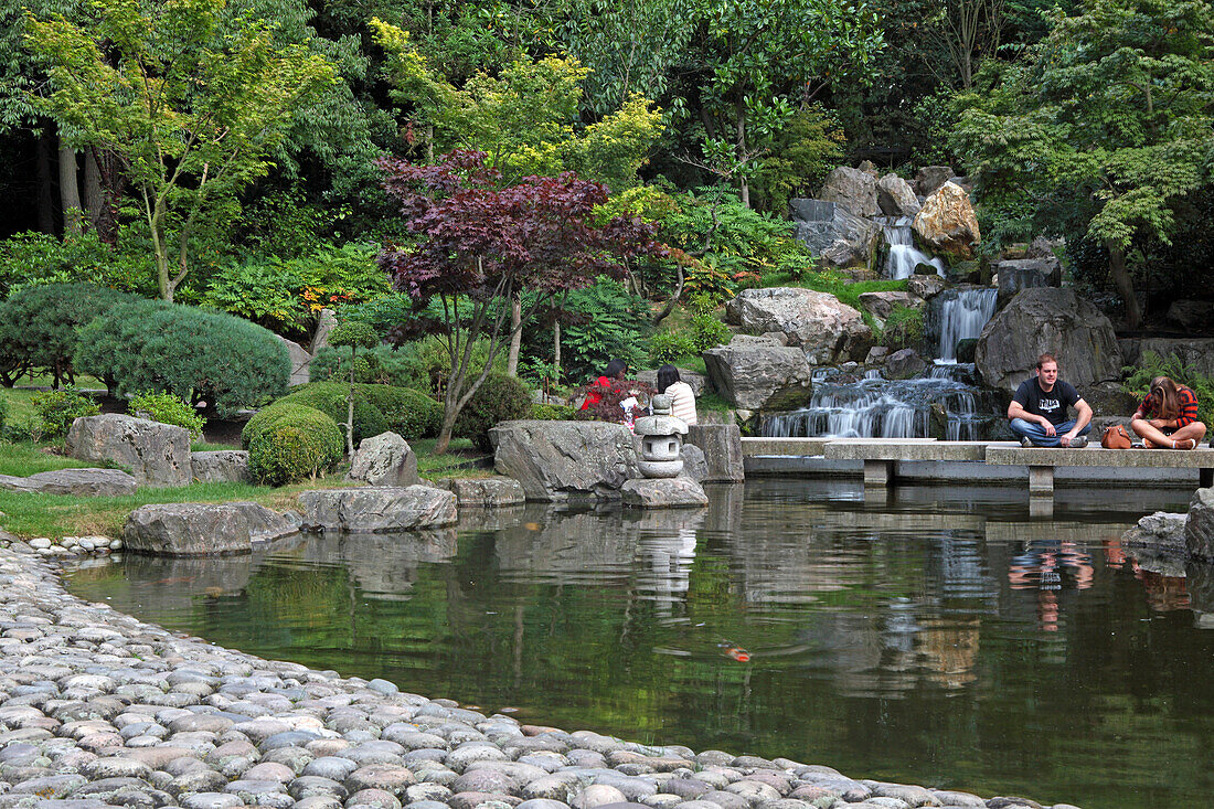 'Kyoto Gardens, Holland Park, Kensington; London, England'