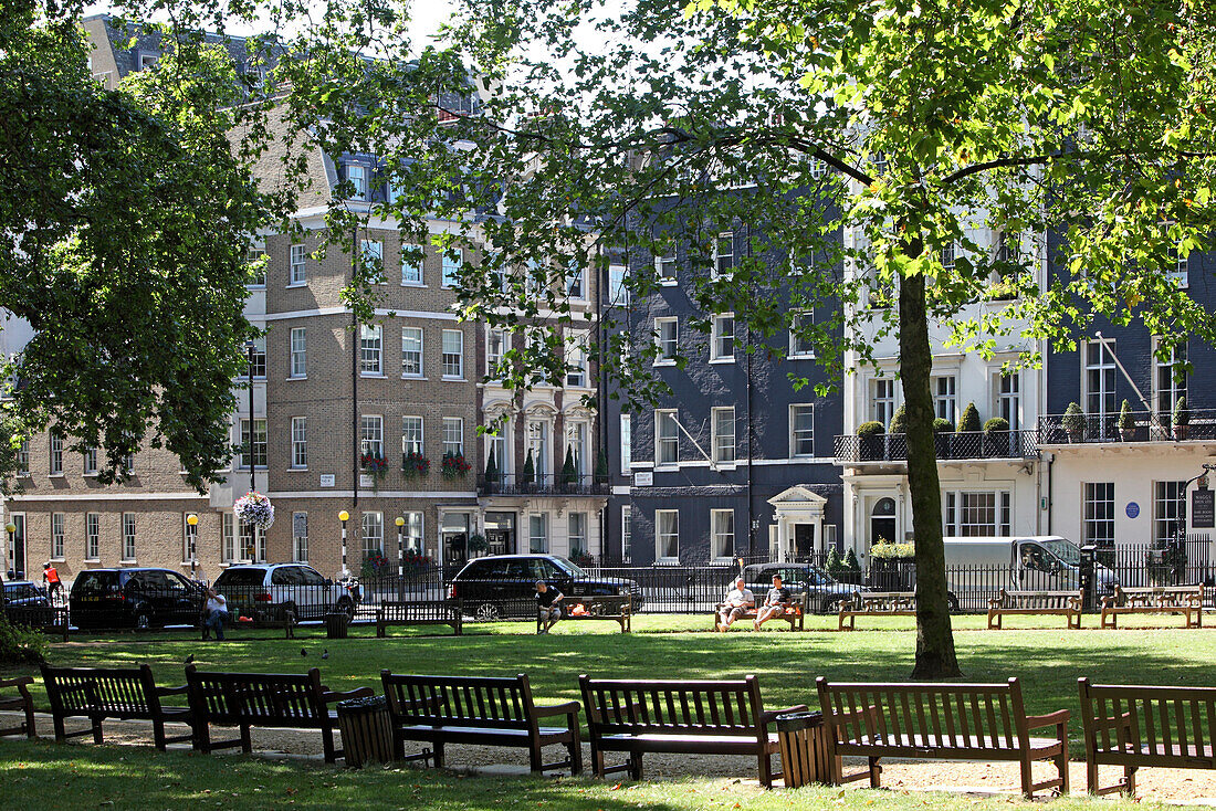 Berkley Square Gardens, Mayfair, London, England