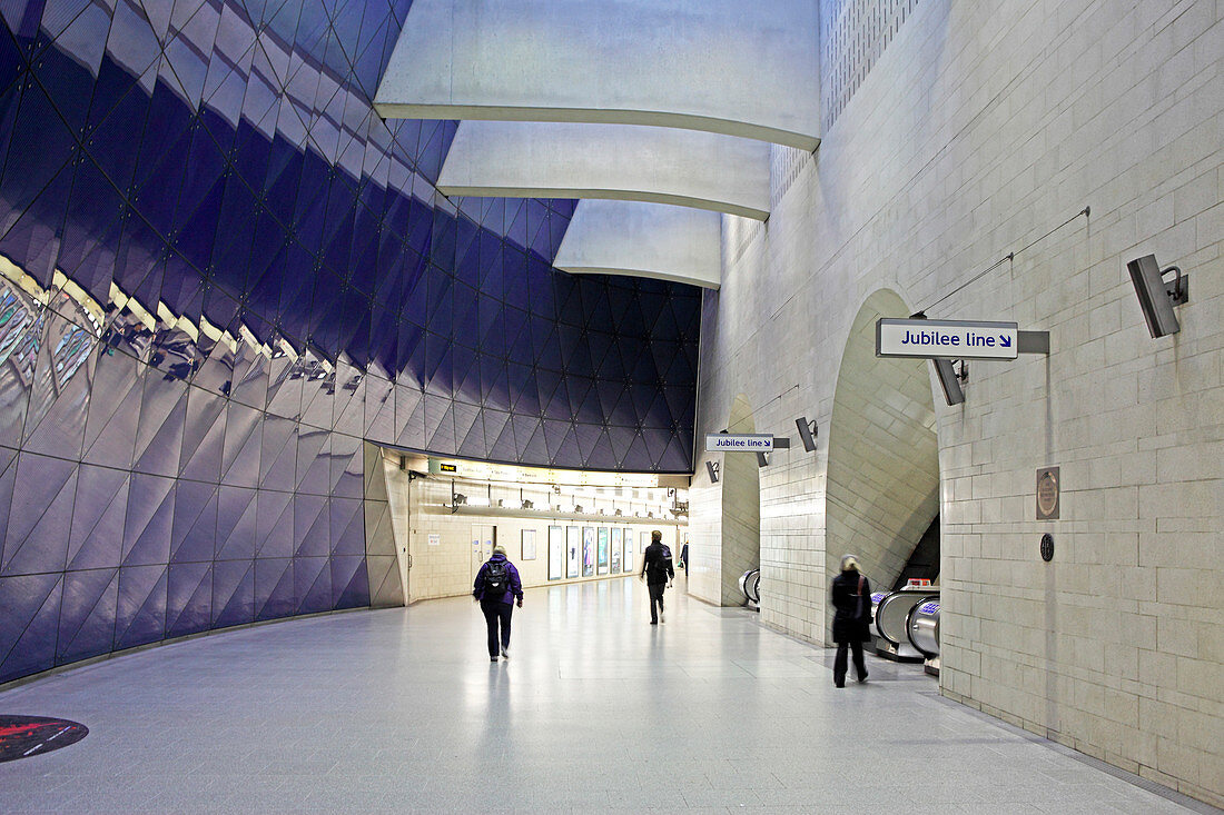 Southwark Underground Station, Jubilee Line, Southwark, London, Great Britain