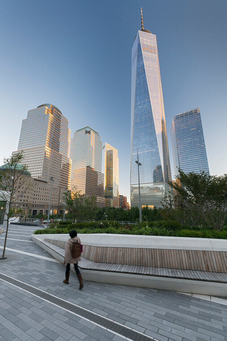 One World Trade Center, Liberty Park, Manhatten, New York City, USA