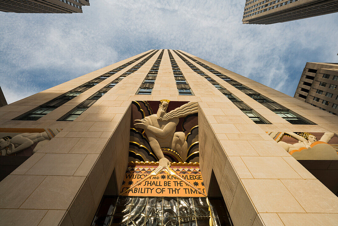 Rockefeller Center, Manhatten, New York City, New York, USA