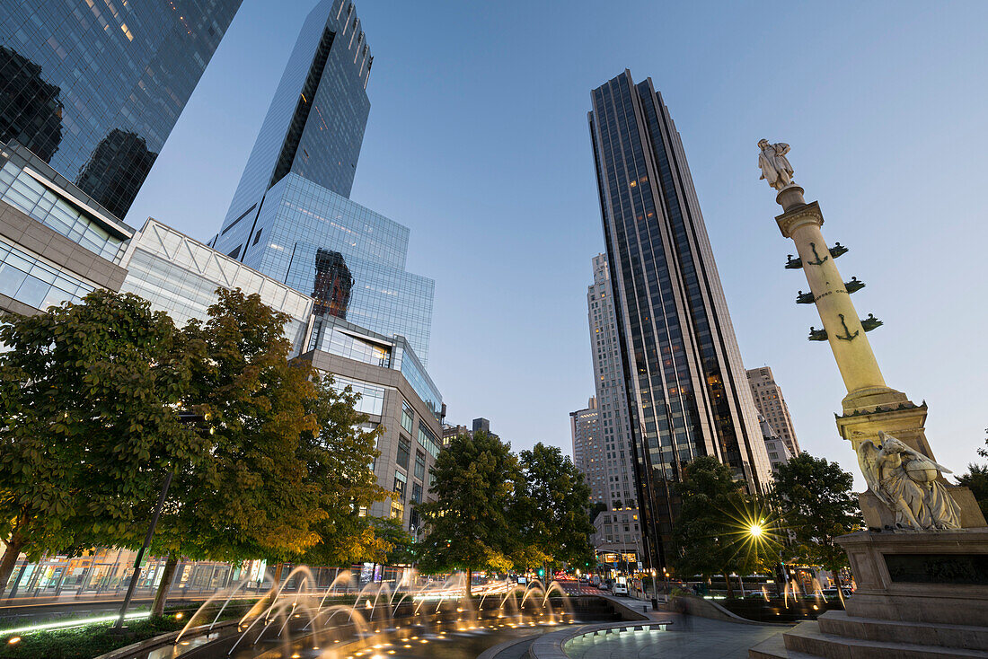 Time Warner Center, Columbus Circle, Manhattan, New York City, New York, USA