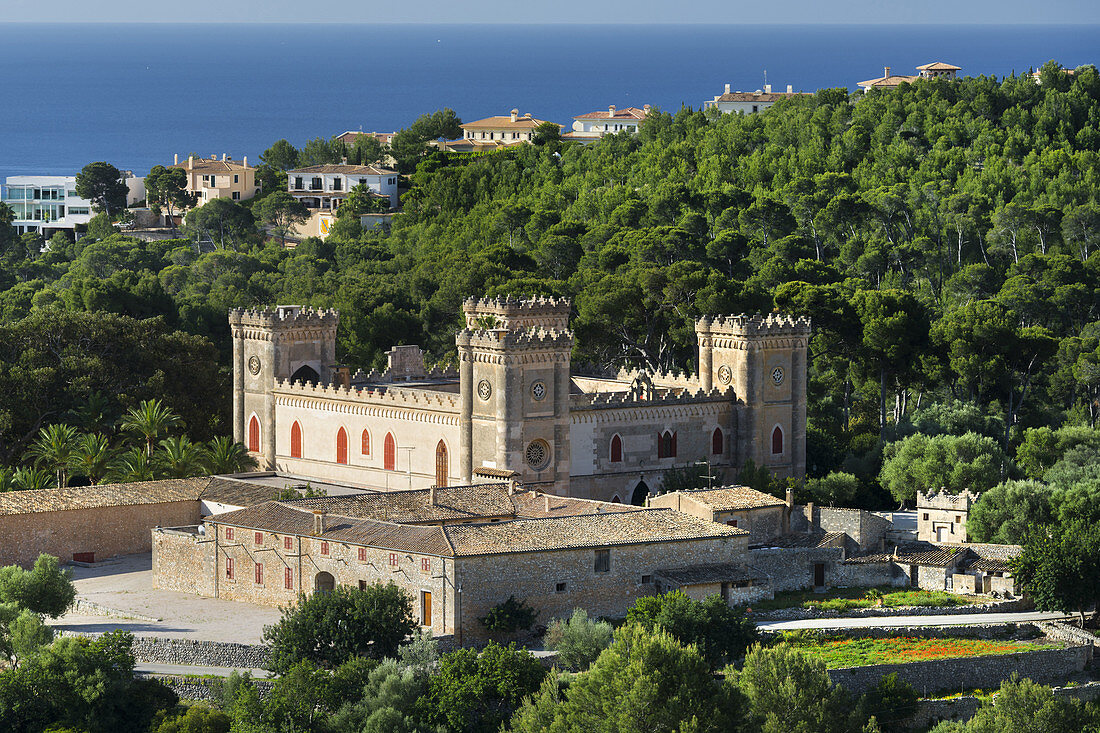 Castillo de Bendinant, Mallorca, Balearen, Spanien