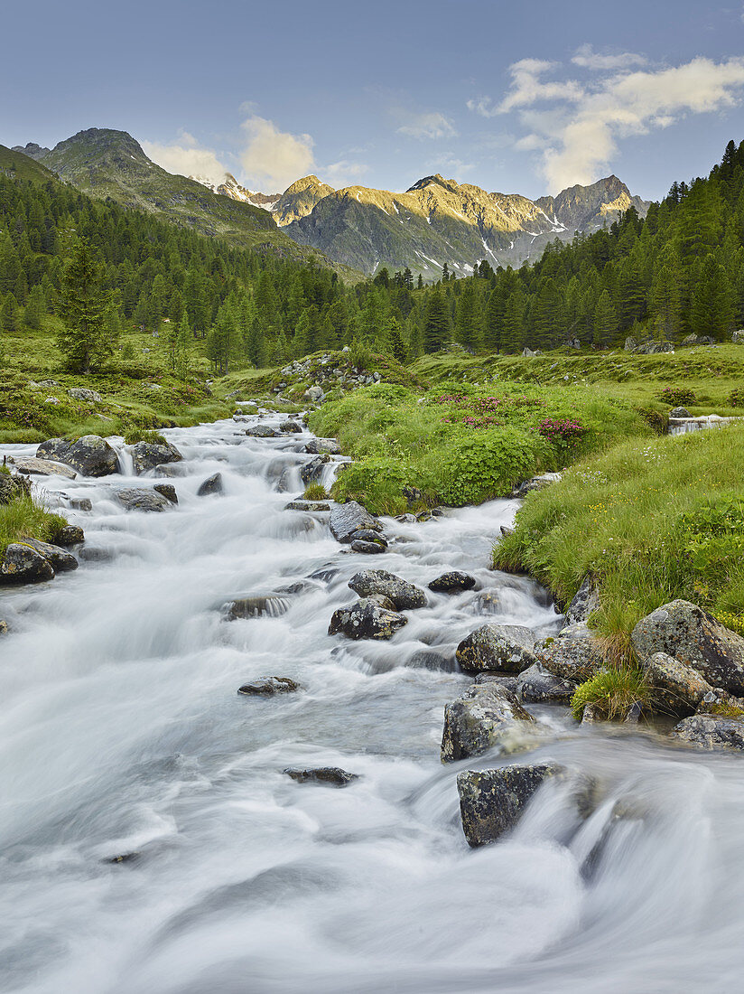 Debantbach, Debanttal, National Park Hohe Tauern, East Tyrol, Tyrol, Austria