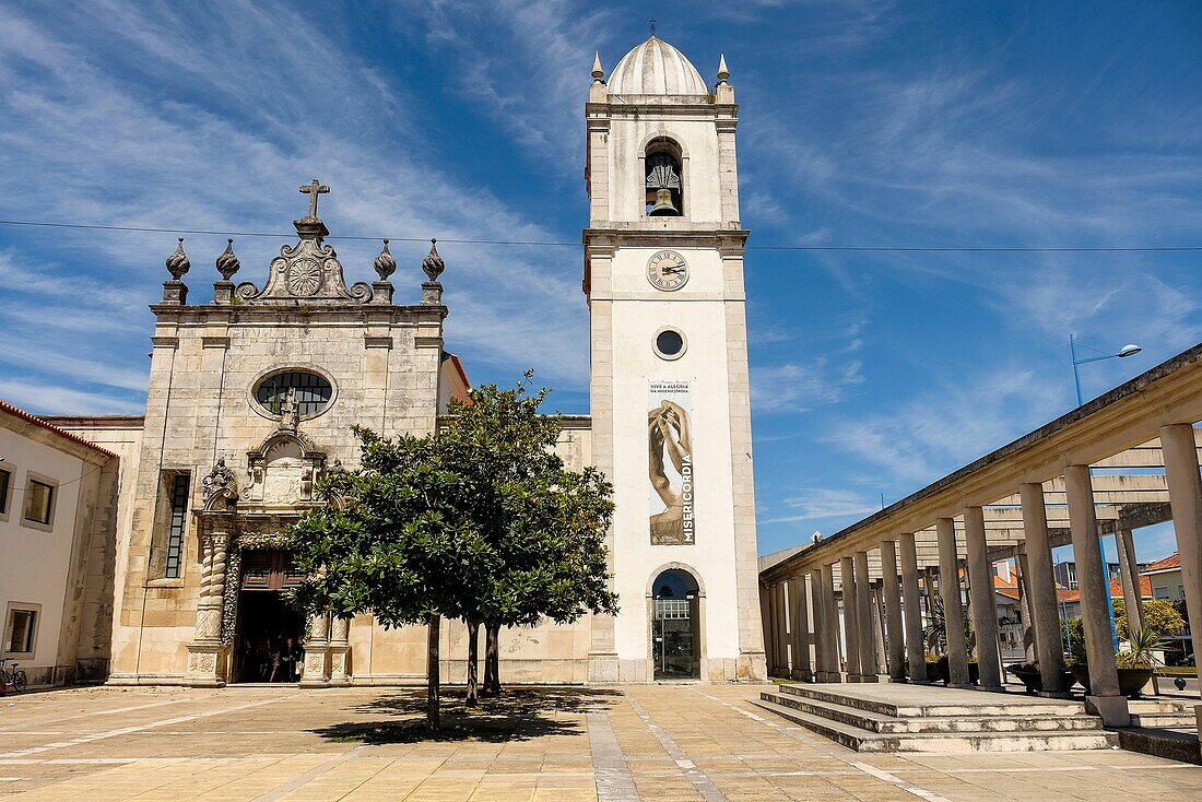 Die Kathedrale in Aveiro, Portugal.