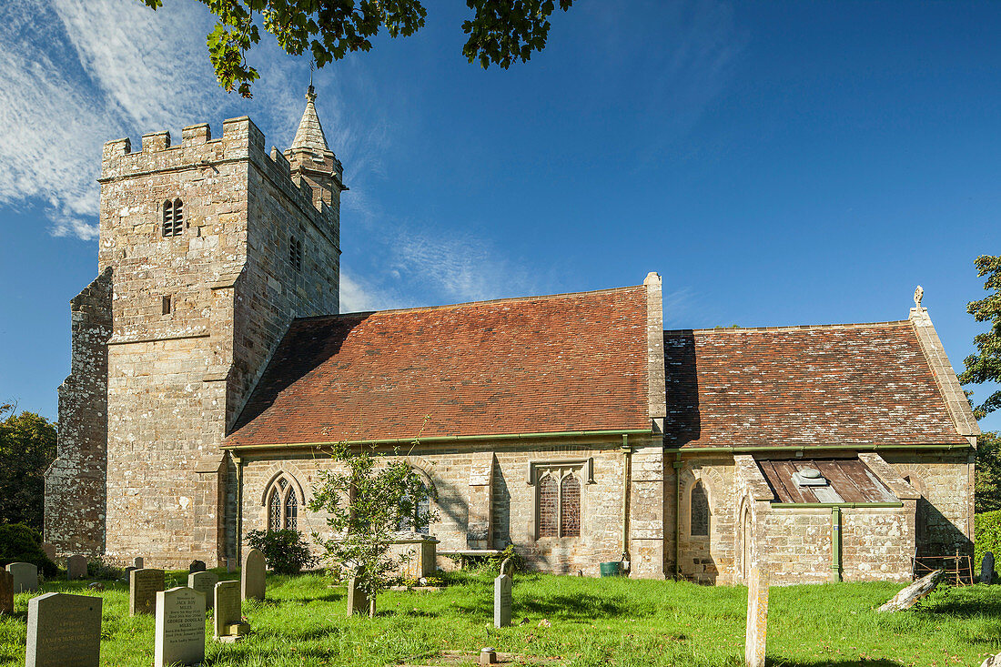 St Michael's church in Little Horsted, East Sussex, England.