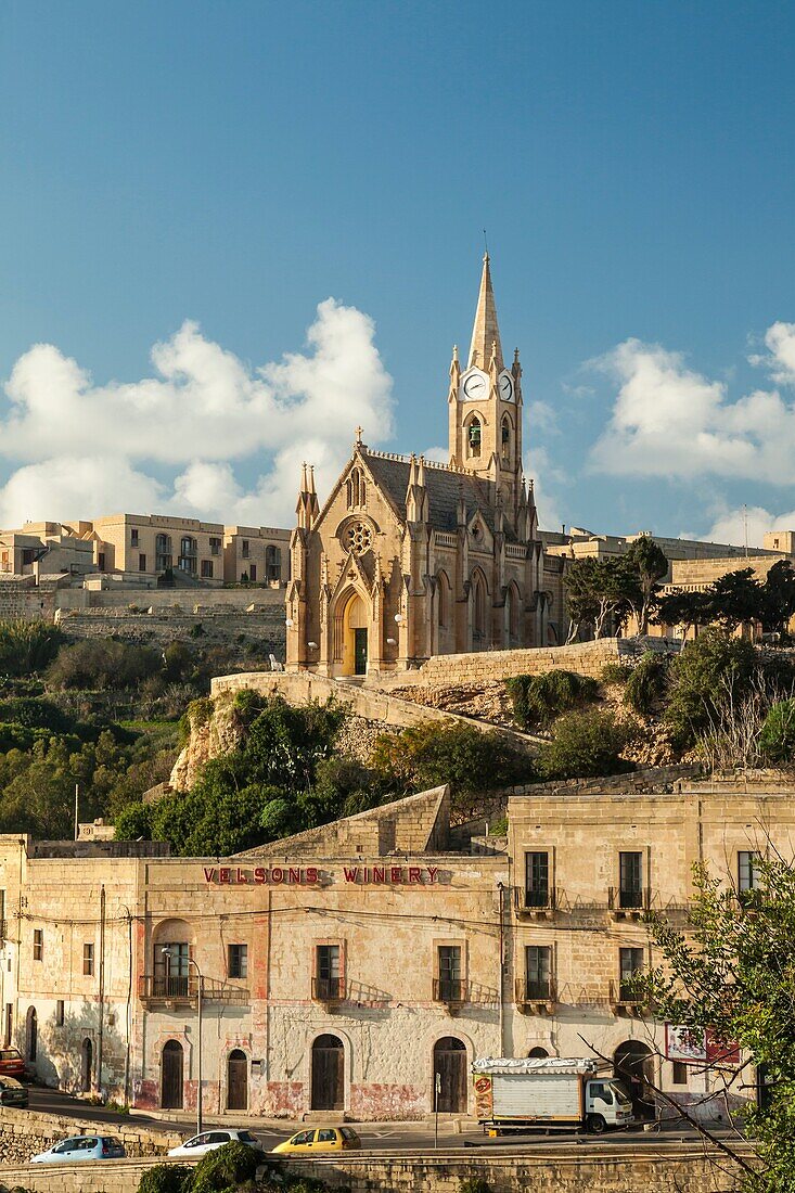 Morning in Mgarr, Gozo, Malta.