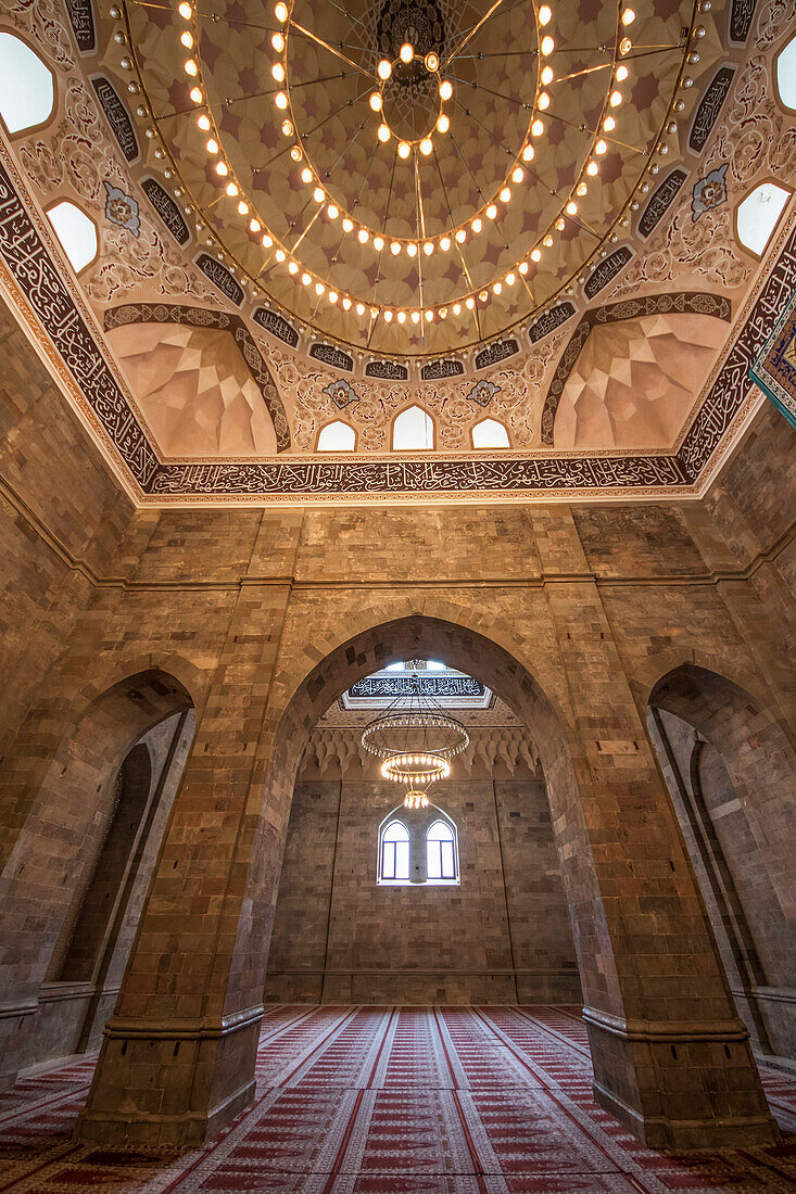 'Prayer Hall of the Juma Mosque of Shamakhi or Friday Mosque of Shamakhi; Shamakhi, Azerbaijan'